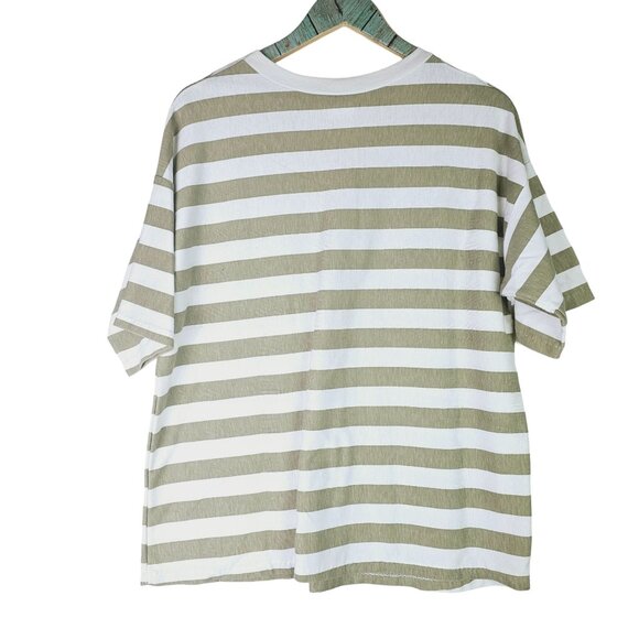 Vintage 90's New York Knit Works, Inc. Tiger Lion Pocket Top w/ Half Sleeve, 20W - Picture 6 of 7